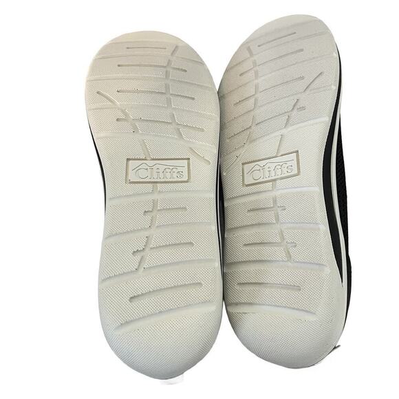 Cliffs by White Mountain Chrissy Knit Ballet Flats Size 8 Black Athleisure - Picture 7 of 8